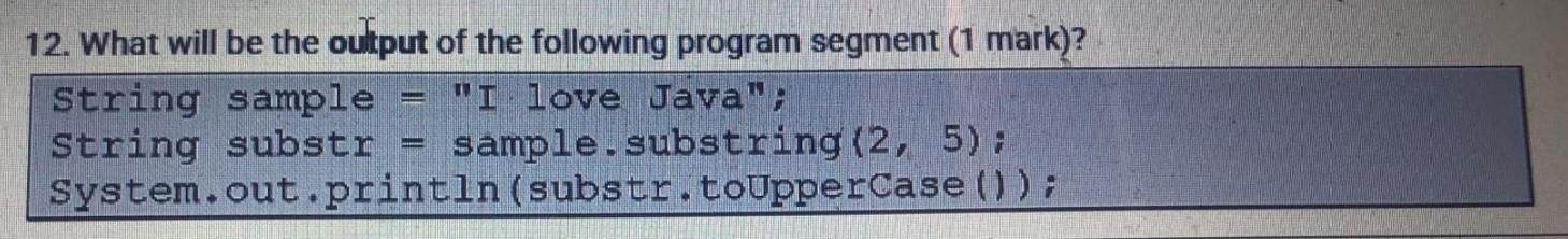 Solved 12. What will be the output of the following program | Chegg.com