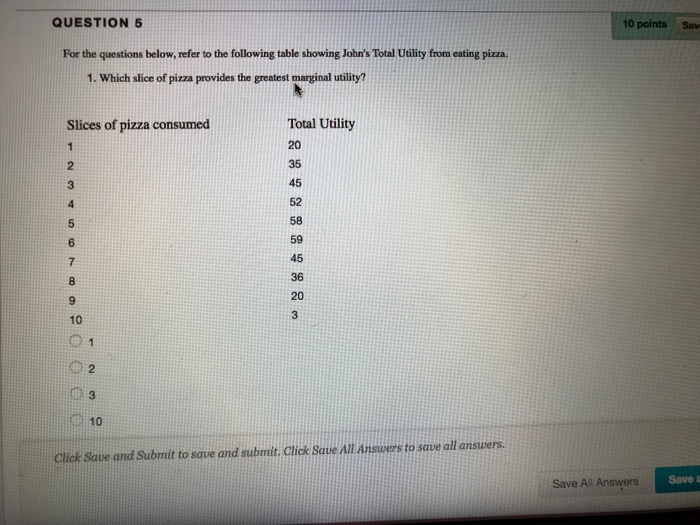 Solved QUESTION 5 10 points Sav For the questions below, | Chegg.com