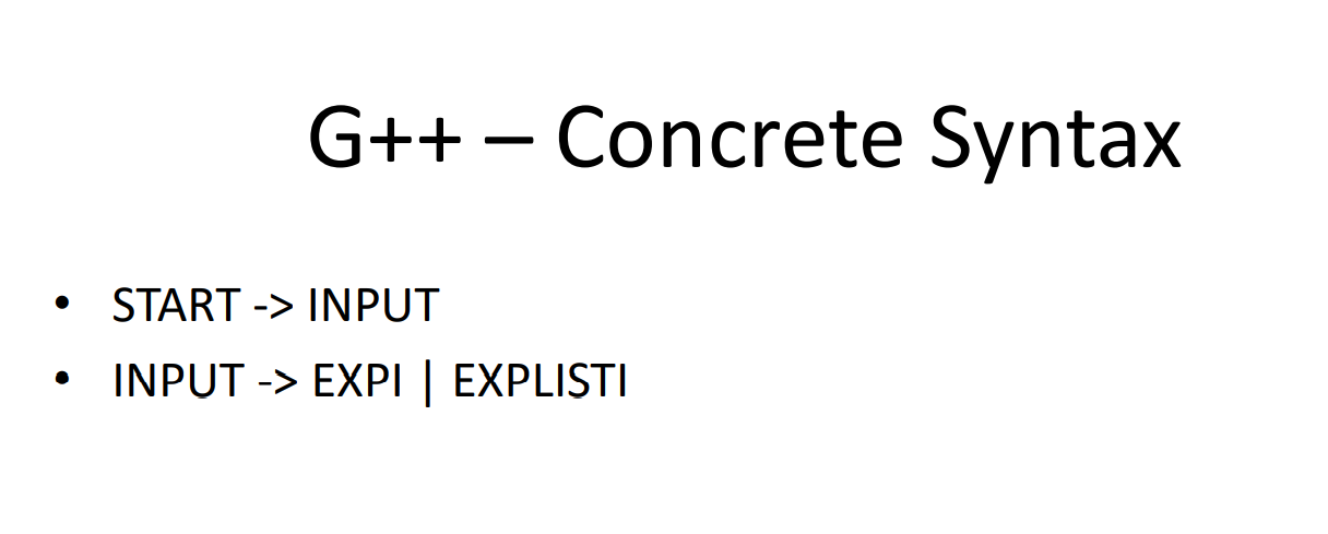 G++ Language Syntax Analyzer: It is asked to | Chegg.com