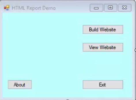 Visual Basic Windows Forms.Net / HTML help! Follow | Chegg.com