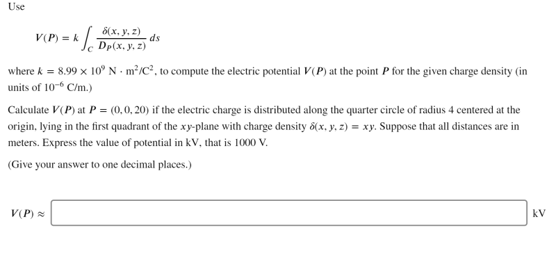 Solved Use V P K 8 X Y Z Jc Dp X Y Z M C2 To Chegg Com