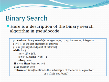 Solved Implement the attached methods for Binary Search and | Chegg.com