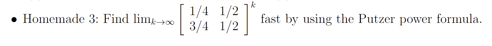 Solved k • Homemade 3: Find limk too 1/4 1/2 3/4 1/2 fast by | Chegg.com