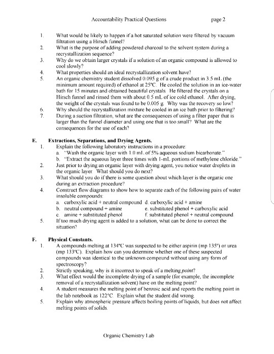 Solved ACCOUNTABILITY PRACTICAL QUESTIONS A. Safety Indicate | Chegg.com