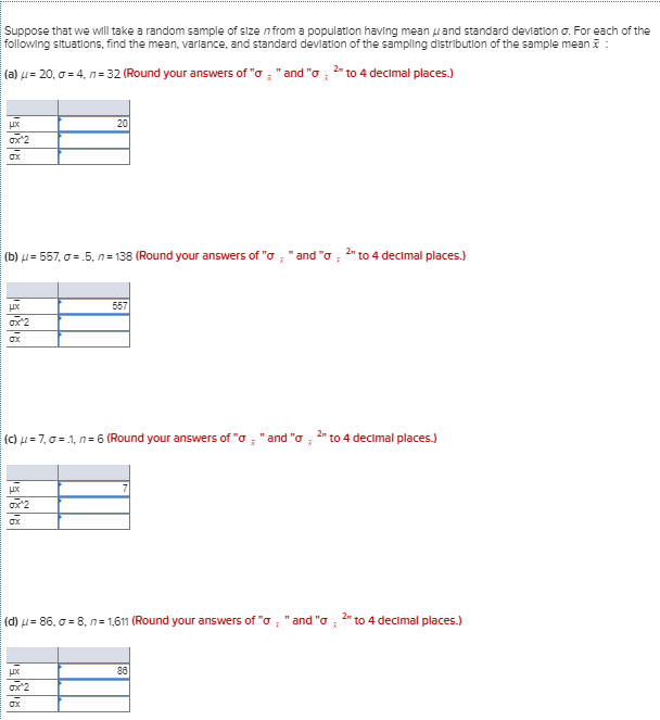 Solved Suppose that we will take a random sample of size n | Chegg.com
