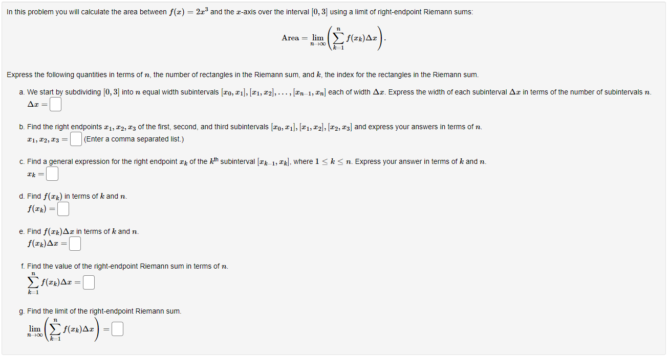 Solved In this problem you will calculate the area between | Chegg.com
