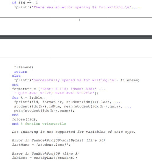 Solved I can't figure out why I am getting these error | Chegg.com