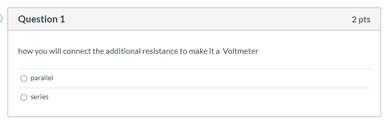 Solved Question 1 2 pts how you will connect the additional | Chegg.com