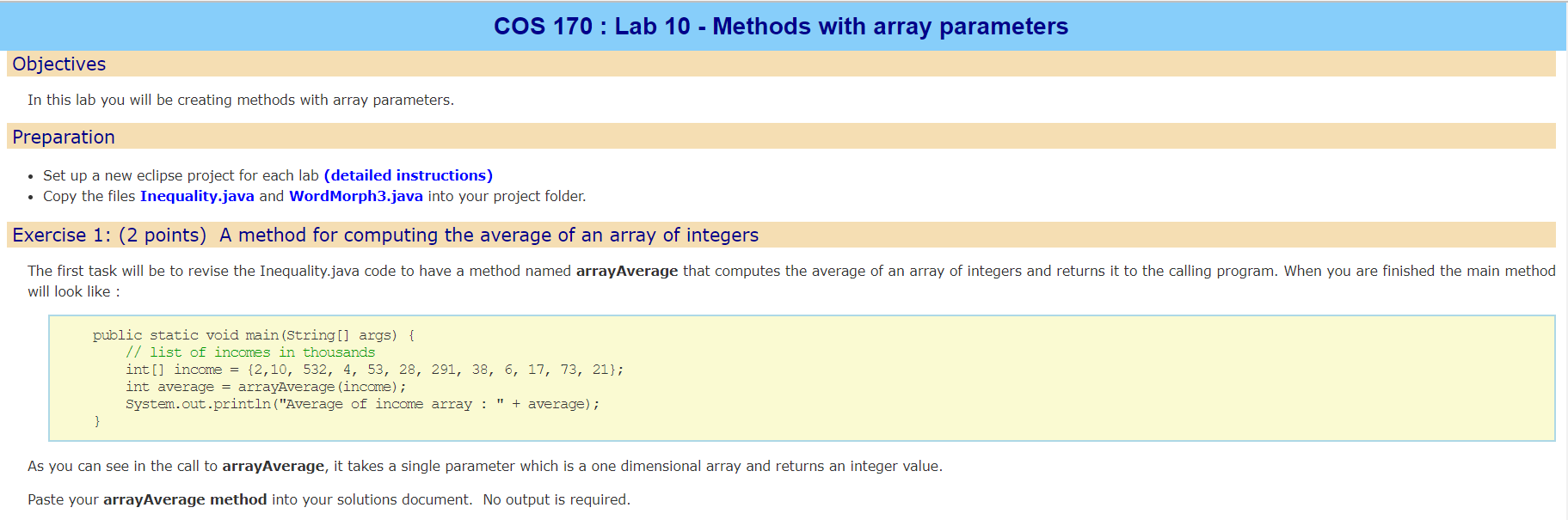 Solved Java Code PleaseInequality.Java Code: public class | Chegg.com