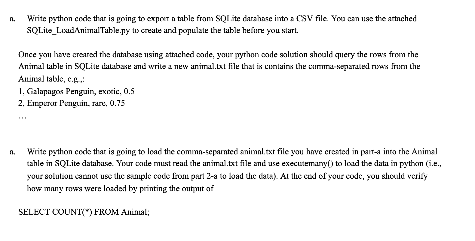 Solved Please use #comments. thanks Createtbl =””” CREATE | Chegg.com