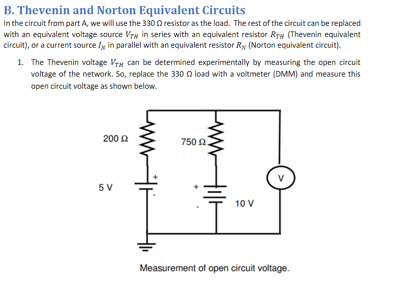 Solved Determine the Thevenin equivalent circuit seen by the | Chegg.com