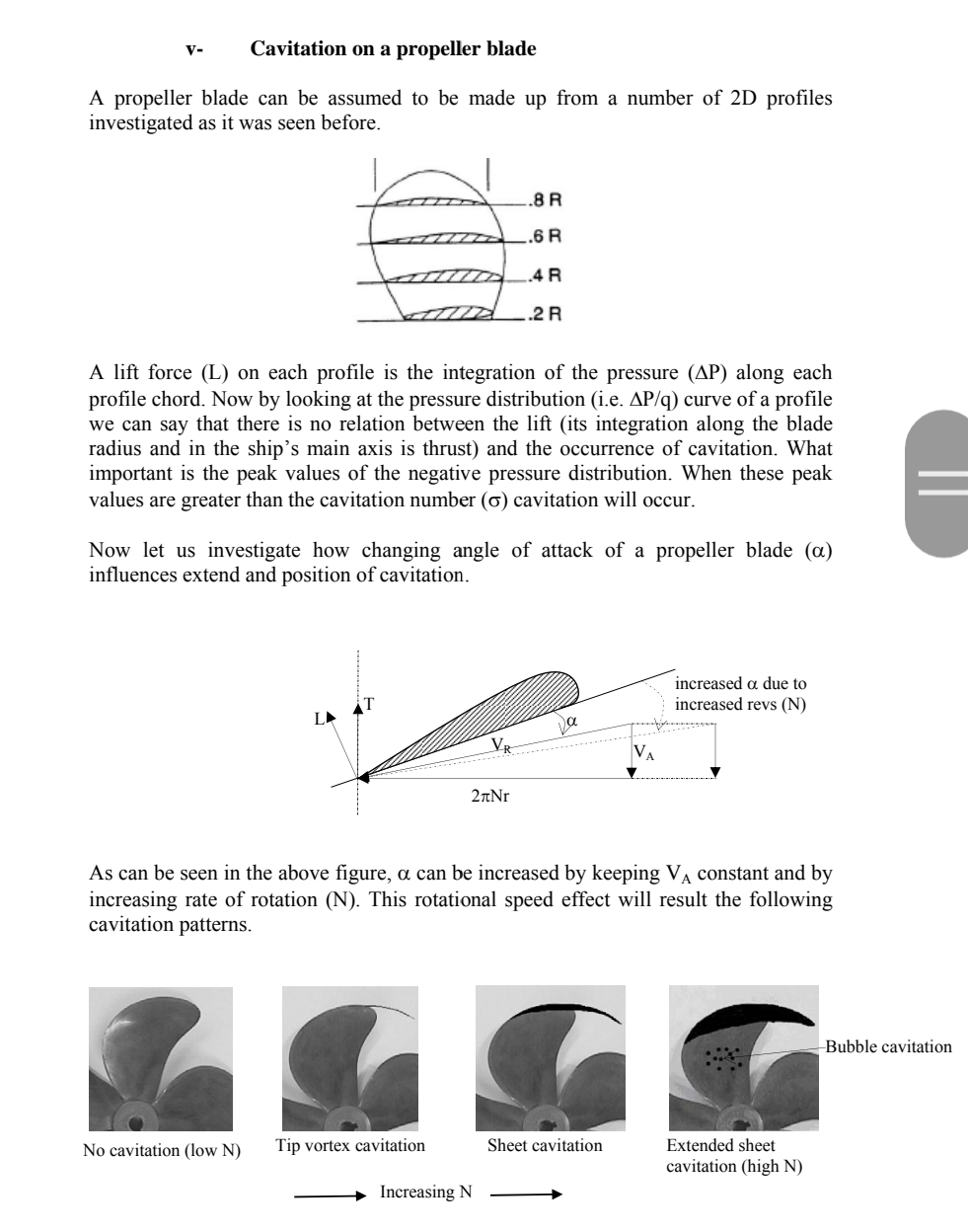 Solved B) Types Of Cavitation Experienced By Propellers In | Chegg.com