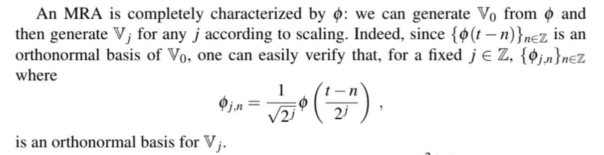 1 Prove In An Mra The Family Of Vi N Inez2 Is Chegg Com