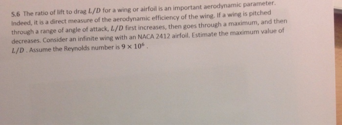 Solved Intro to flight, chapter 5 The answer | Chegg.com