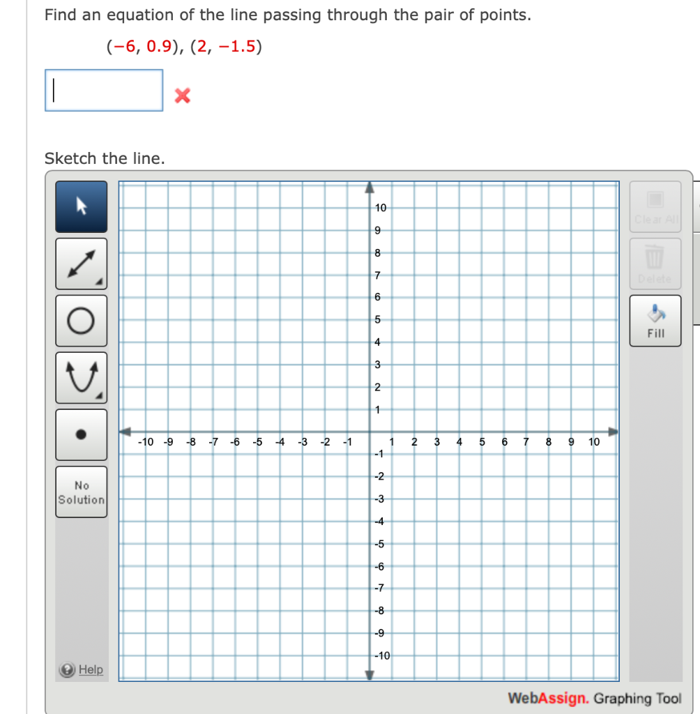 Solved Find an equation of the line passing through the pair | Chegg.com