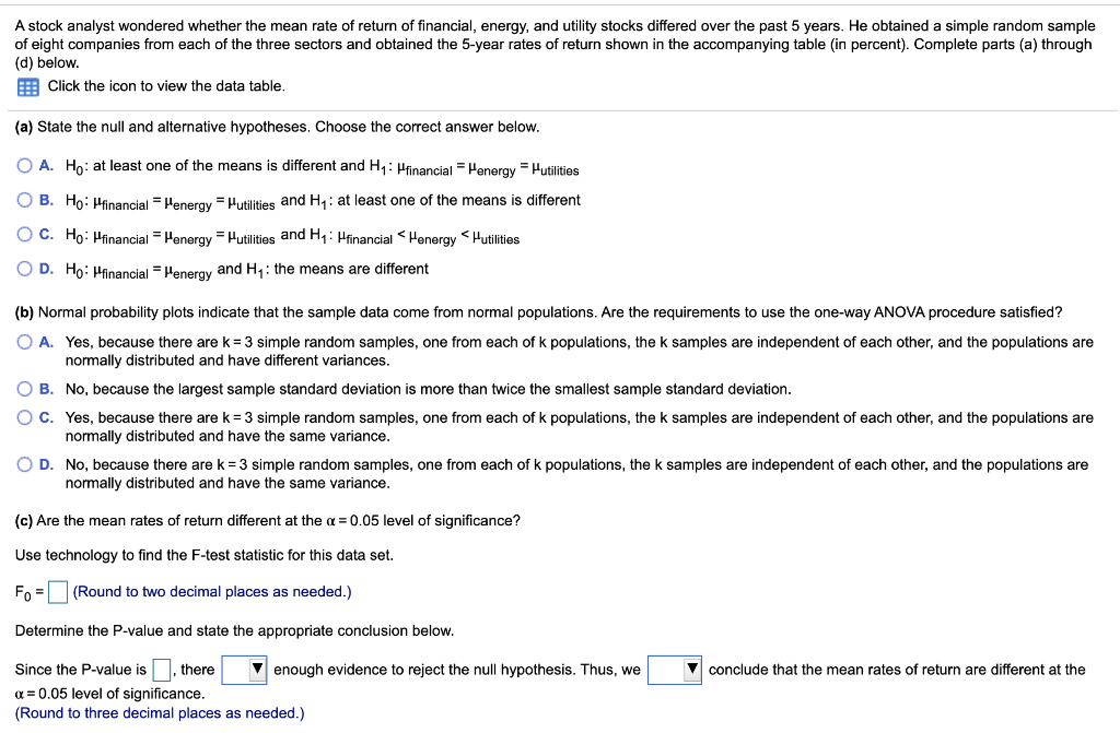 Solved 3). (Statistics And Probability) Please Only Answer | Chegg.com