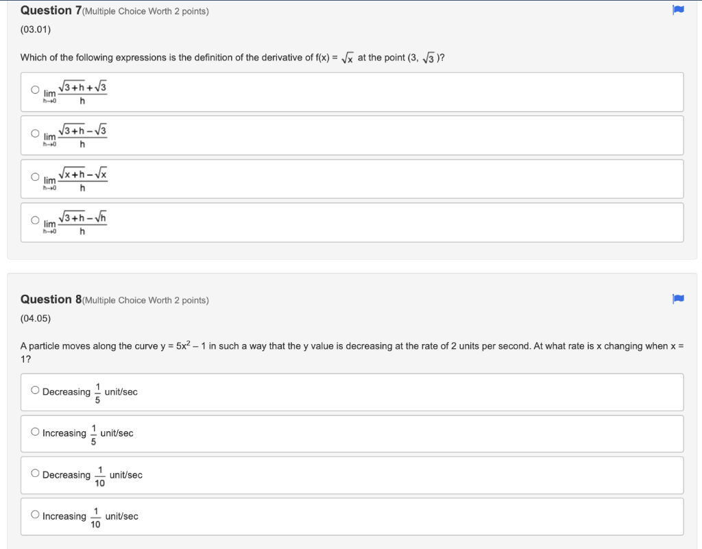 Solved Please answer all of these questions. The answer has | Chegg.com