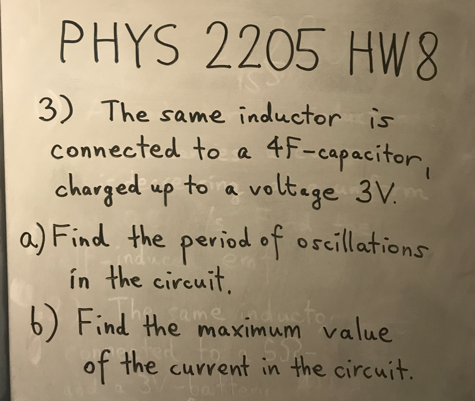 Solved Inductor has inductance of 0.2 H and di/dt of 0.01