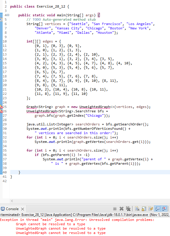 Solved Lic class Exercise_28_09 \{ public static void | Chegg.com