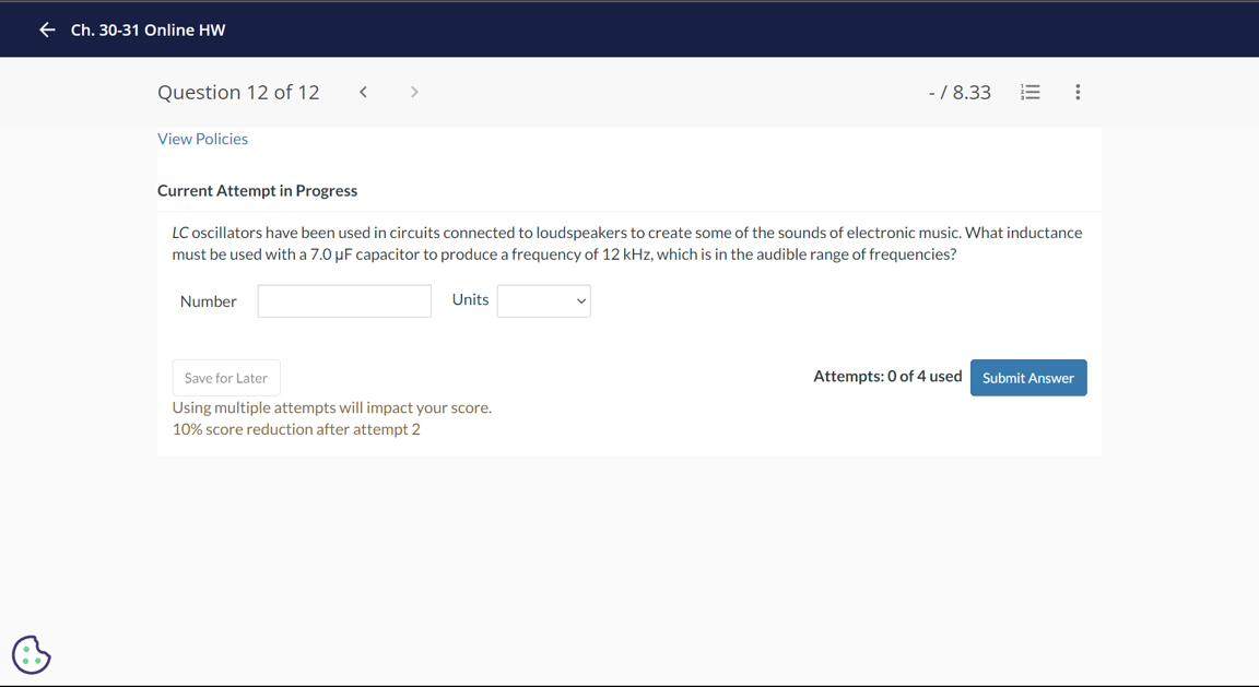 Solved LC oscillators have been used in circuits connected