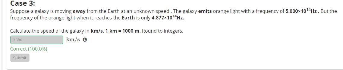 Solved Electromagnetic Wave - Doppler Effect - Universe | Chegg.com