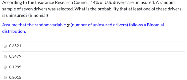 According to the Insurance Research Council, 14 of