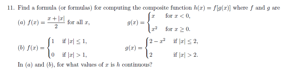 Solved 11. Find a formula (or formulas) for computing the | Chegg.com