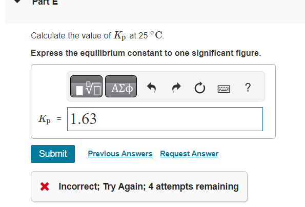 Solved The following diagram represents a reaction reaching | Chegg.com