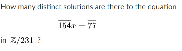 Solved How Many Distinct Solutions Are There To The Equation | Chegg.com