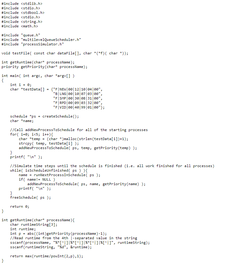 Solved In this project you will be simulating some of the | Chegg.com