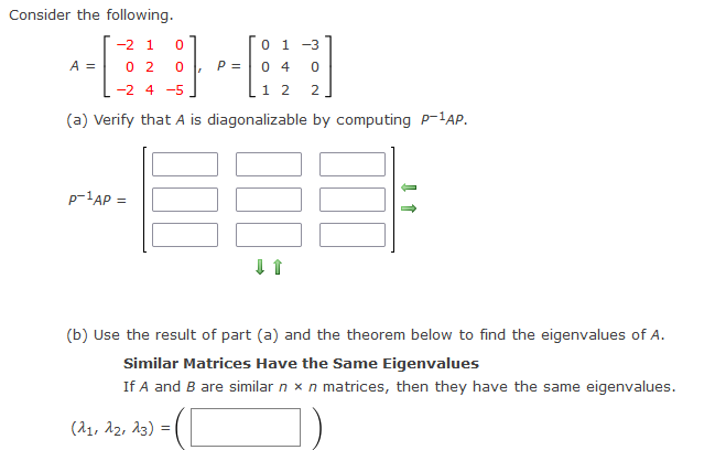 Solved Consider the following. | Chegg.com