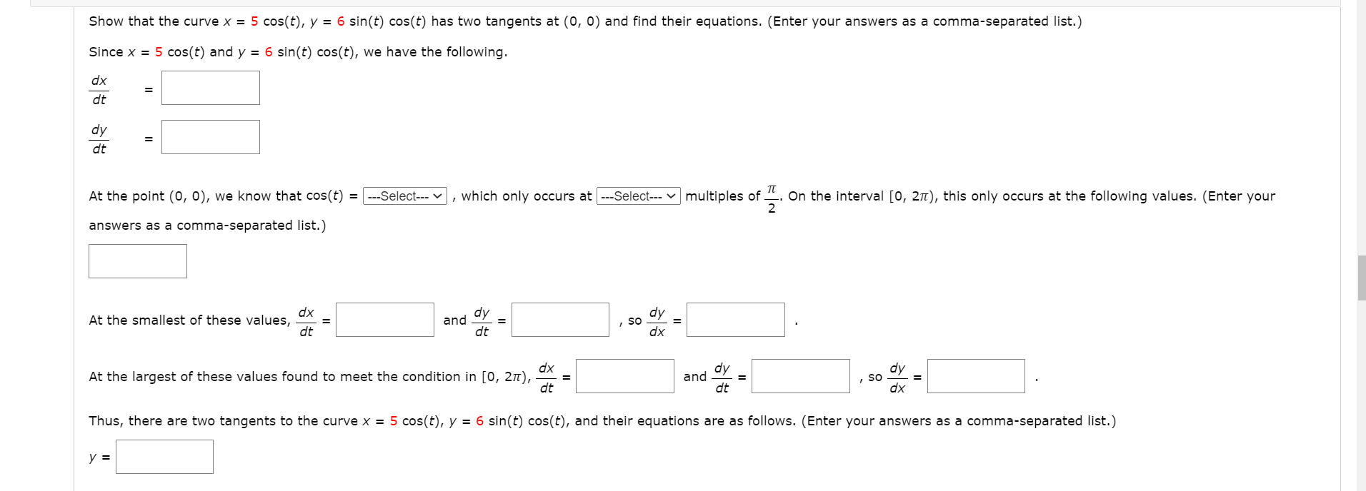 solved-show-that-the-curve-x-5-cos-t-y-6-sin-t-cos-t-chegg