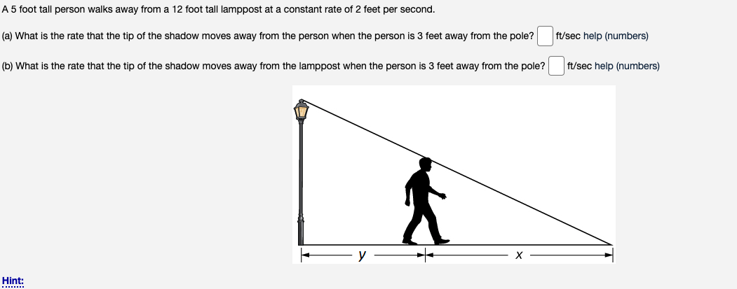 solved-a-foot-tall-person-walks-away-from-a-12-foot-tall-chegg