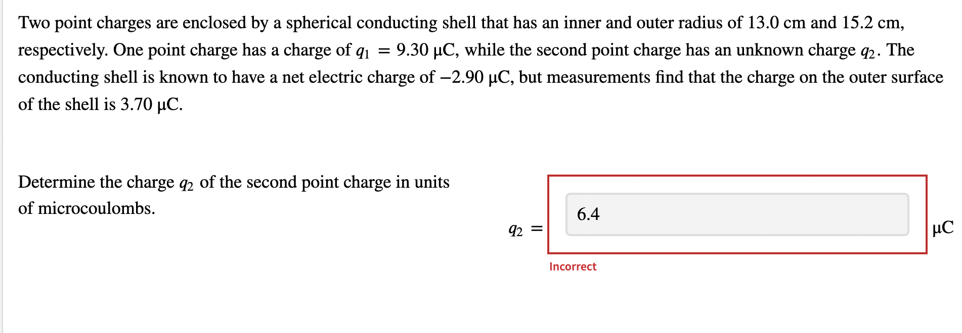 Solved Two Point Charges, A And B, Are Separated By A | Chegg.com