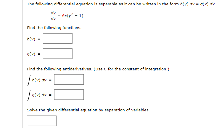 solved-the-following-differential-equation-is-separable-as-chegg