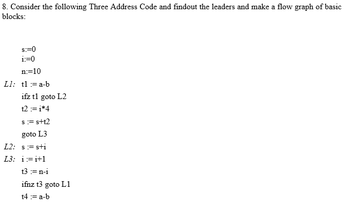 Solved Generate the target code for the following expression | Chegg.com