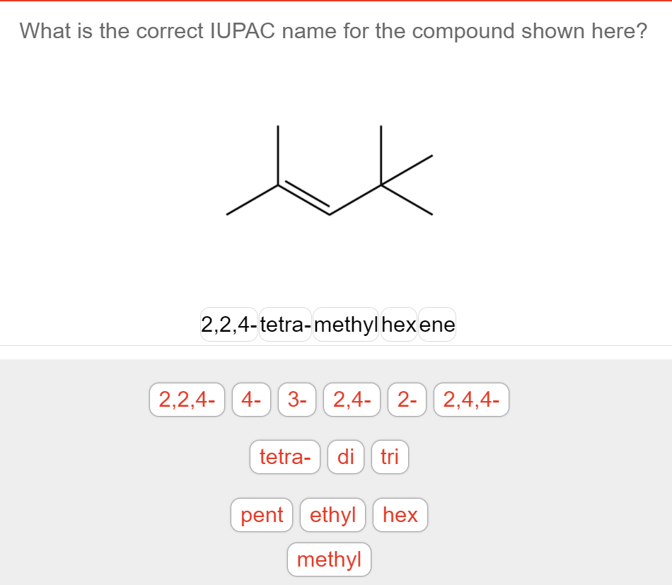 2 2 4 trimethylhexane iupac name