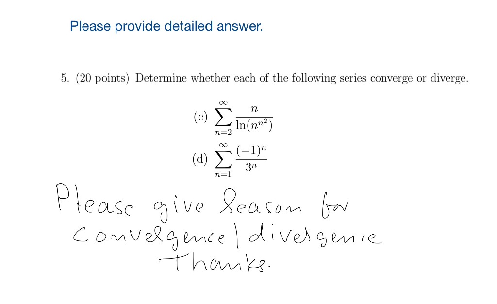 Solved Please Provide Detailed Answer 5 Points Det Chegg Com