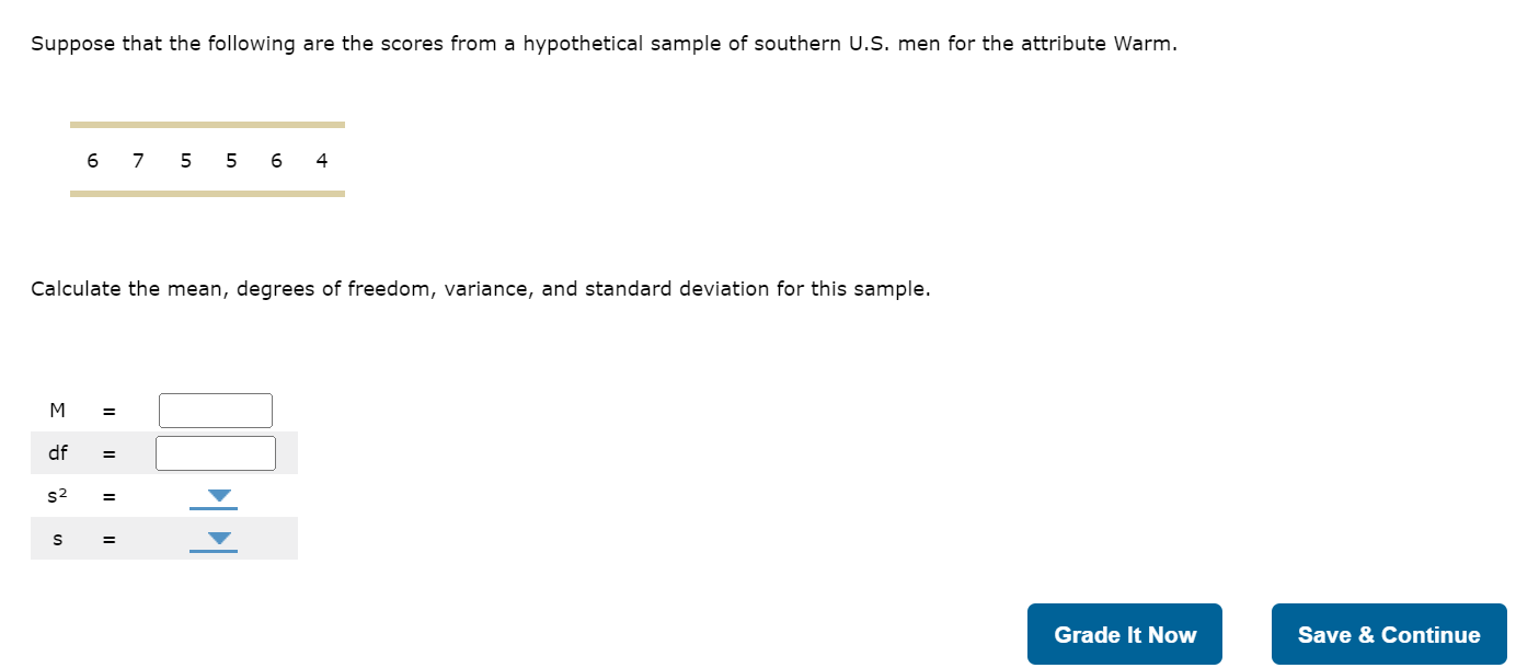 Solved The Bem Sex Role Inventory (BSRI) provides | Chegg.com