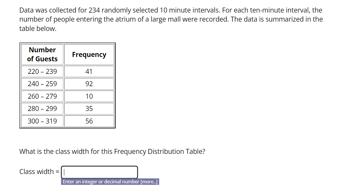 Solved Data was collected for 234 randomly selected 10 | Chegg.com