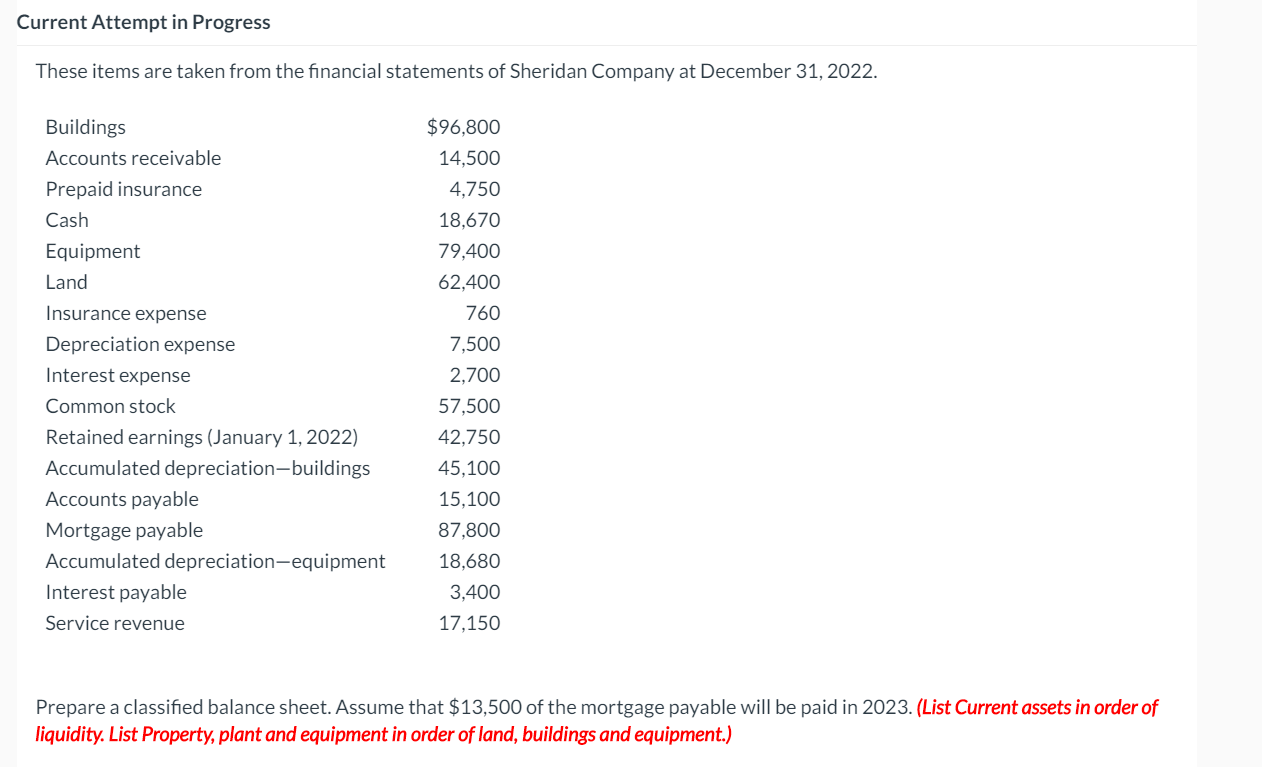 solved-prepare-a-classified-balance-sheet-assume-that-chegg