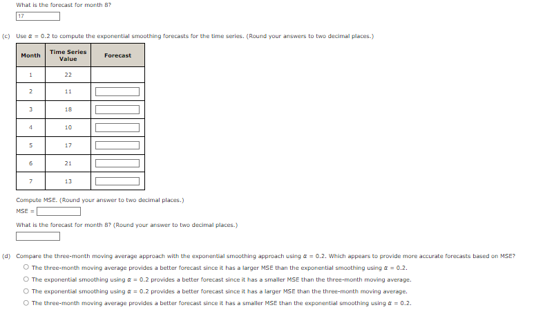 Solved (a) Construct a time series plot. D What type of | Chegg.com