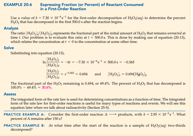 Solved In EXAMPLE 20-6 Expressing Fraction (or Percent) of | Chegg.com