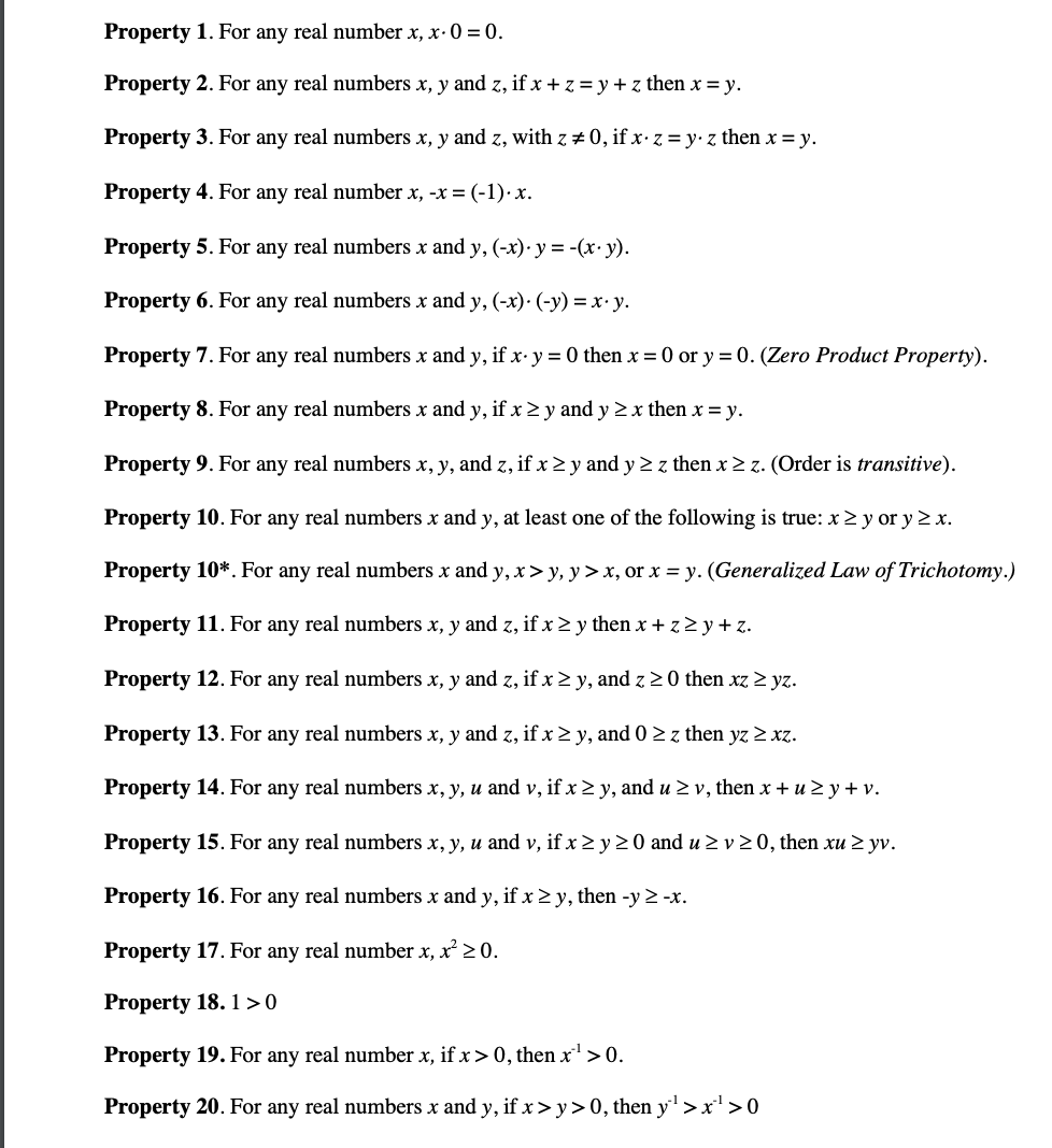 Solved prove property 28 using prop 26 and 27 having two