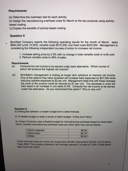 Solved a) State the difference between direct material and