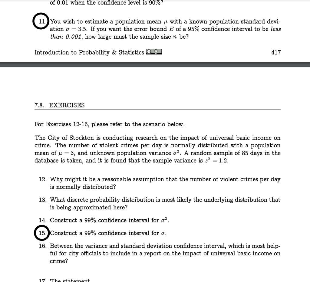 Solved For Exercises 1-5, please refer to the scenario | Chegg.com