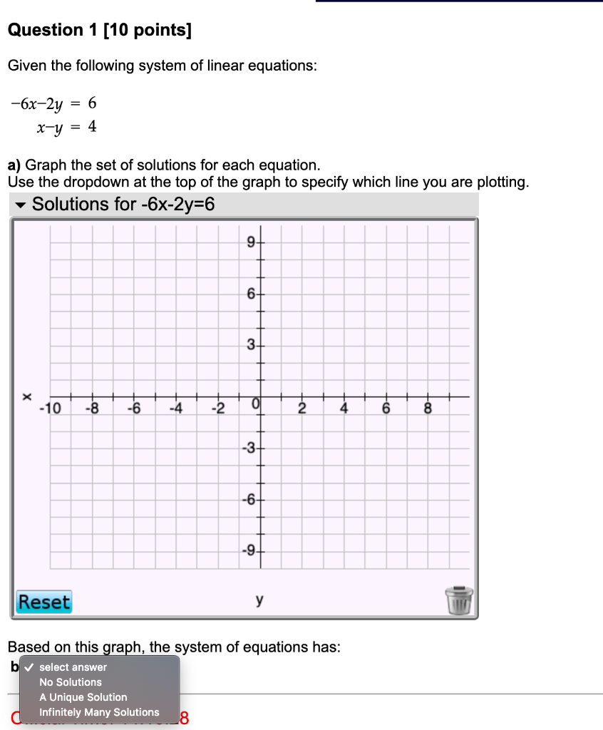 Solved Question 1 10 Points Given The Following System Chegg Com