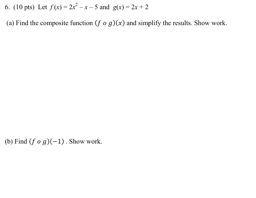 solved-6-10-pts-let-f-x-2x-x-5-and-g-x-2x-2-chegg