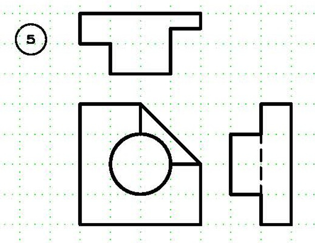 Solved Incomplete orthopedic drawing: fill in needed center | Chegg.com