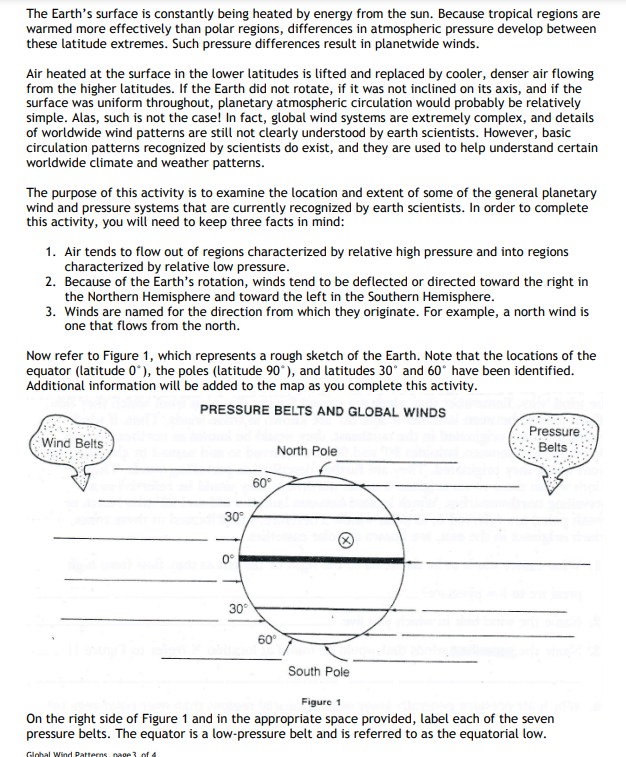 Solved The Earth's surface is constantly being heated by | Chegg.com